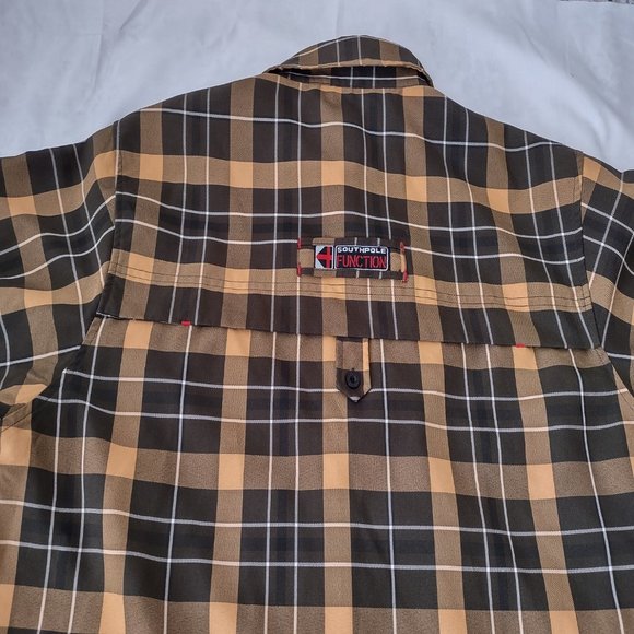 SOUTHPOLE Men's L SPG Function Plaid Button Down Shirt SP-2K Collection - Picture 9 of 10